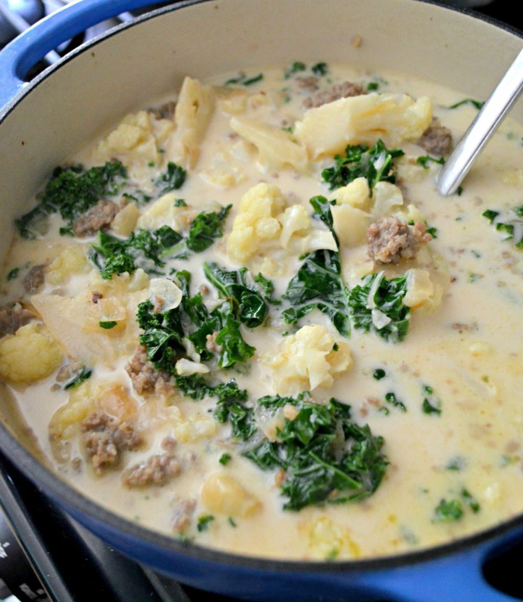 low carb zuppa toscana