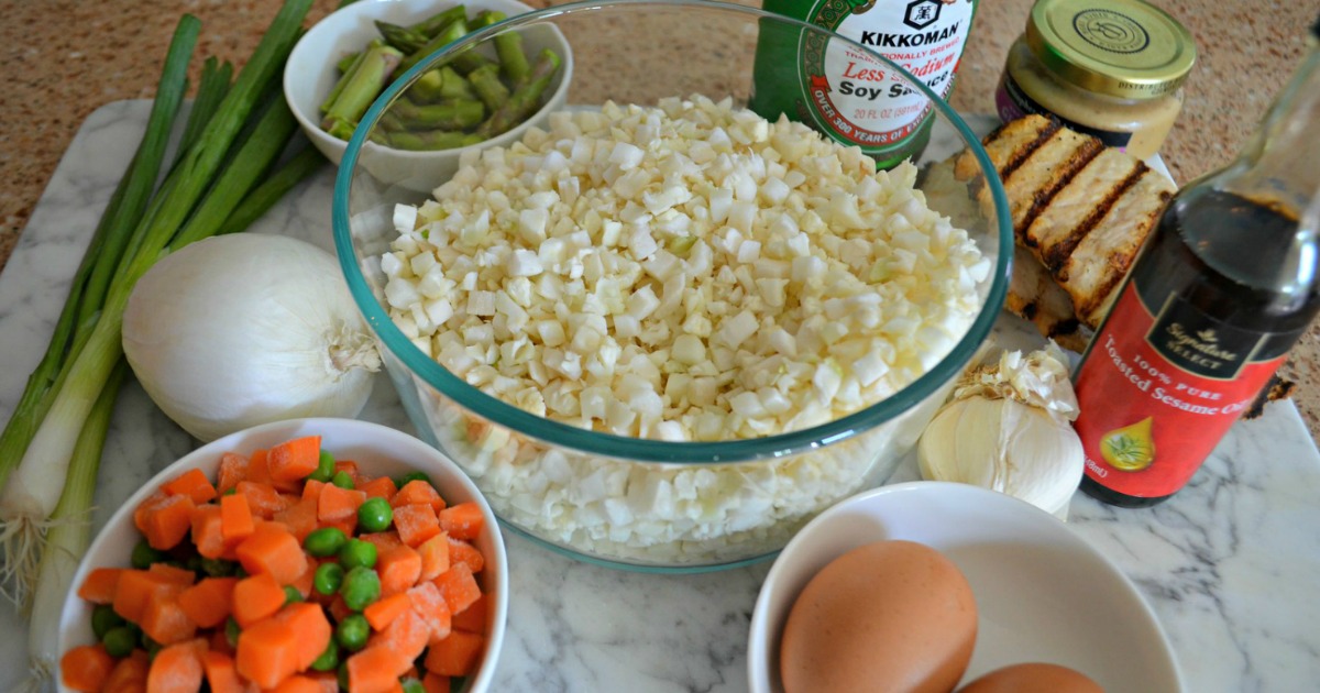 This Easy Cauliflower Fried Rice Recipe is Yum and Keto