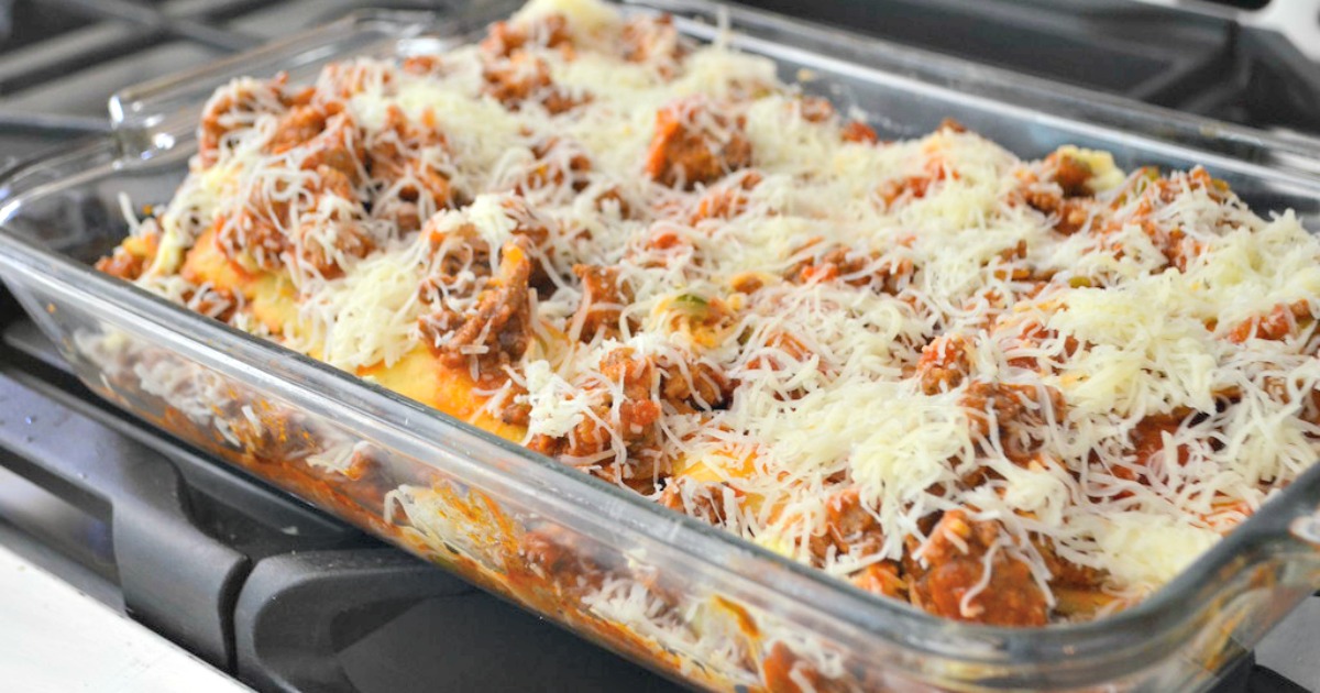 This Keto Lasagna Recipe Is Made With Fat Head Noodles