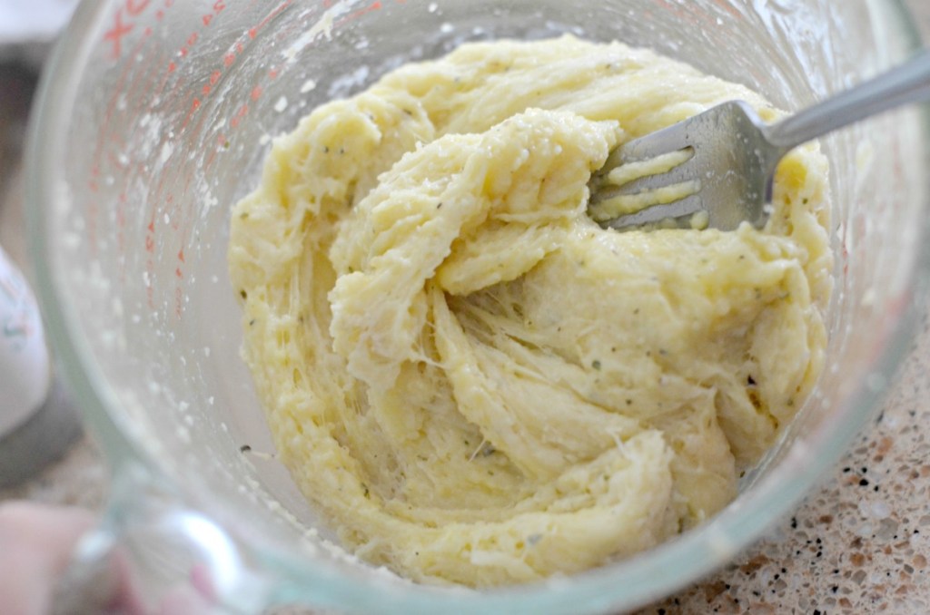 fathead dough mixing