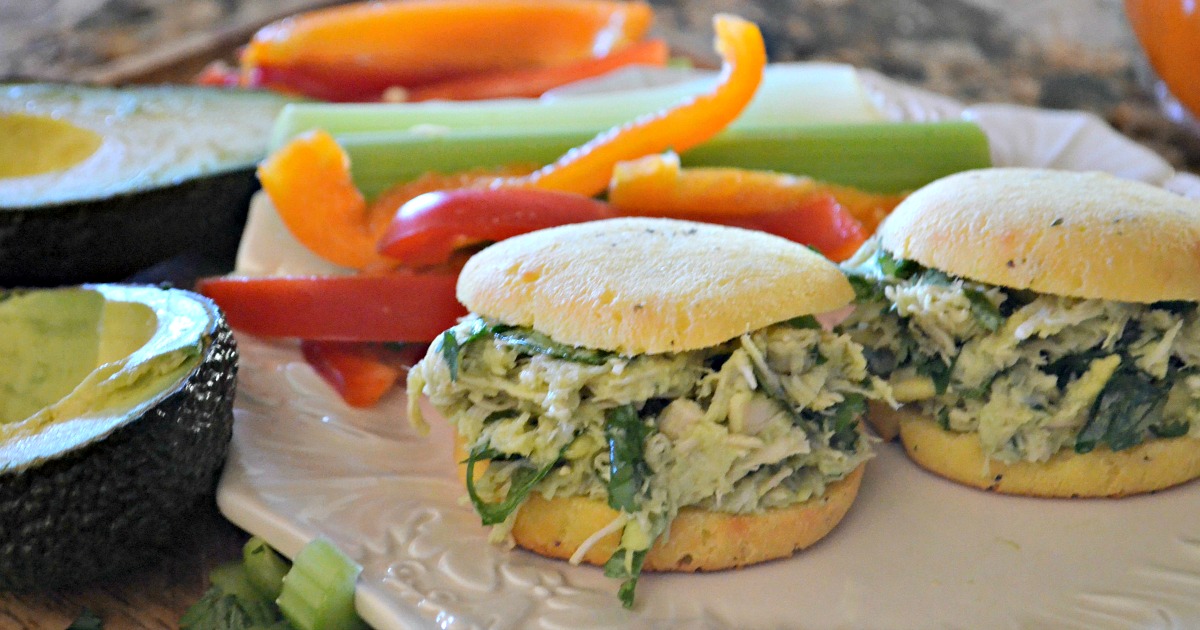 Easy Avocado Chicken Salad Sandwich