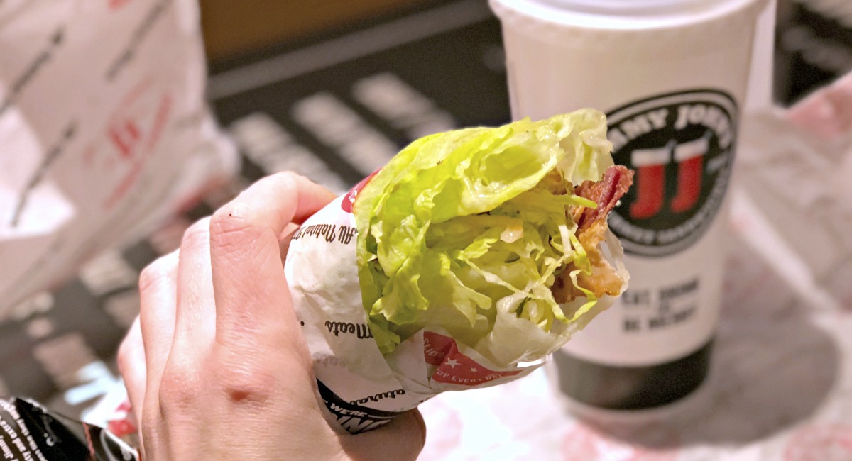 jimmy john's unwich lettuce-wrapped sub