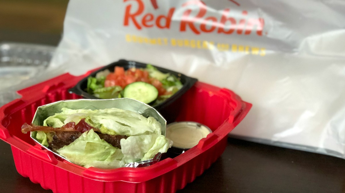 Red Robin Keto Burger 