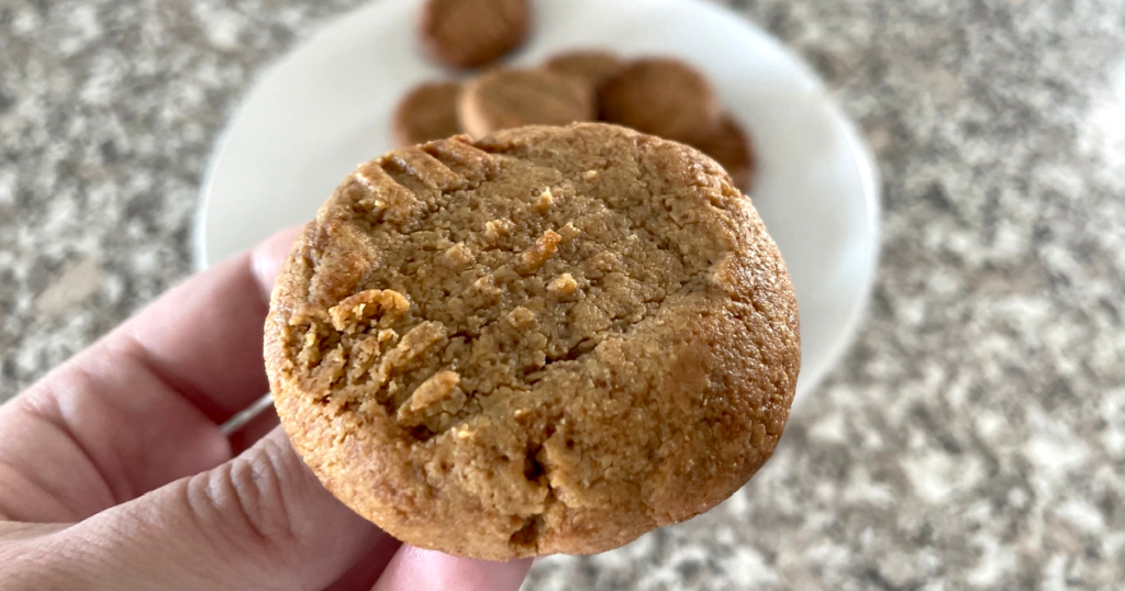 Keto Peanut Butter Cookies - Bakery Style • Low Carb with Jennifer