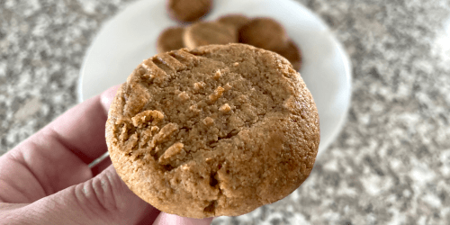 These 3-Ingredient Keto Peanut Butter Cookies Are Heavenly!