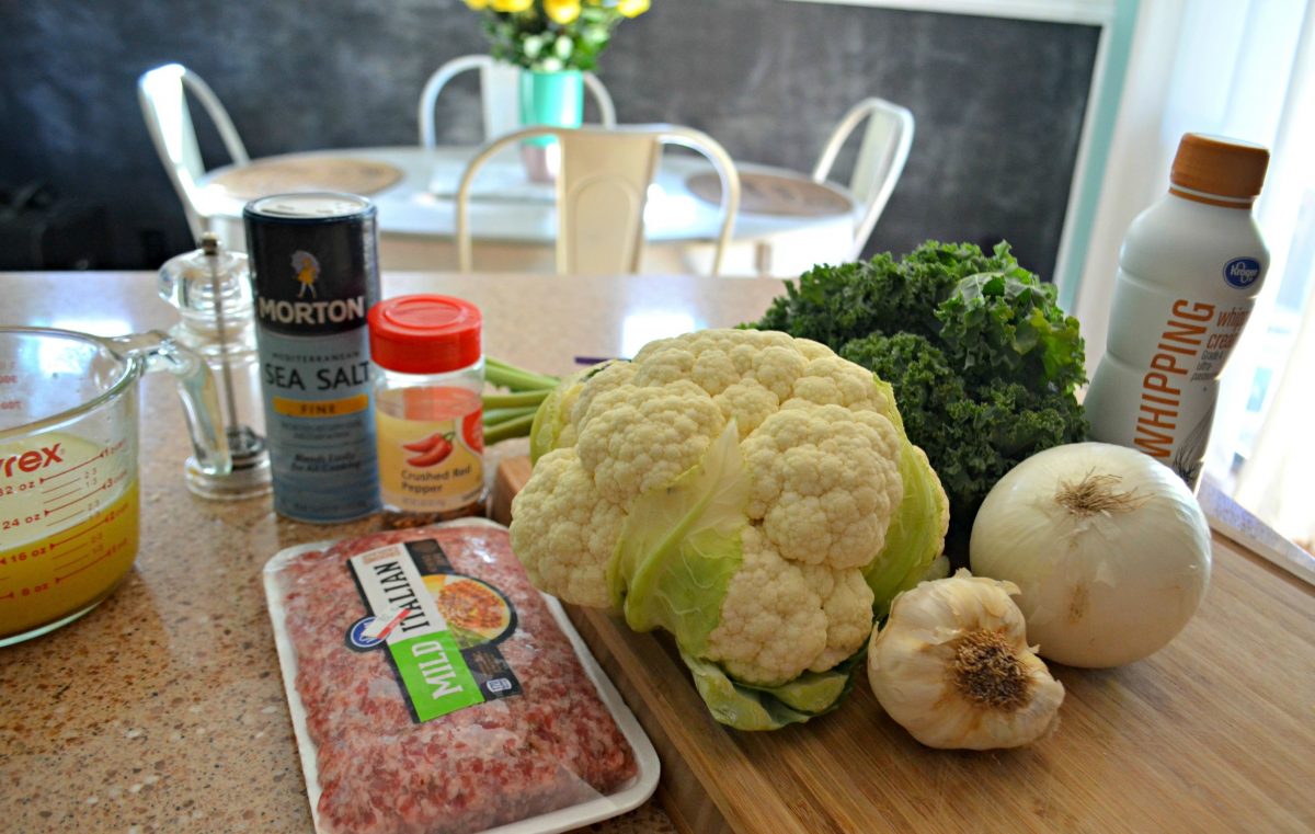 photo Keto Zuppa Toscana Soup With Radishes low carb zuppa toscana soup
