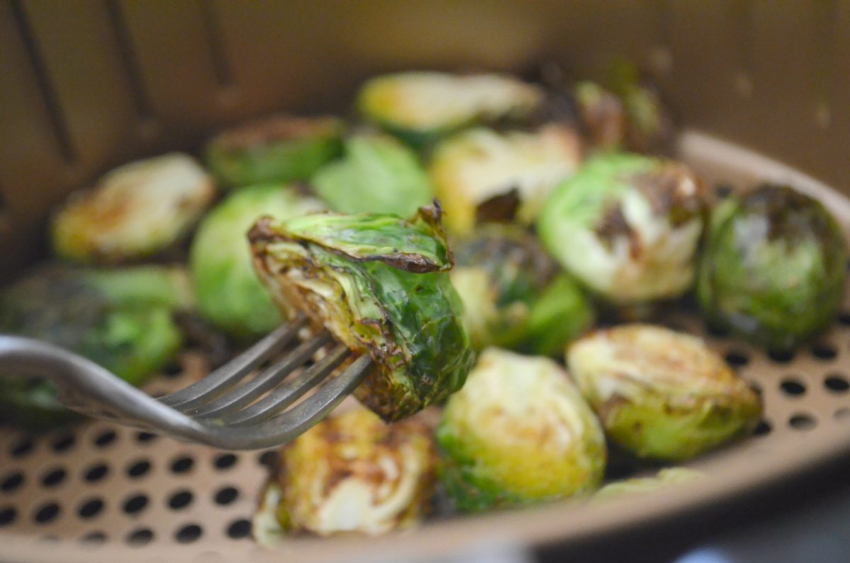 brussels sprouts in an air fryer 