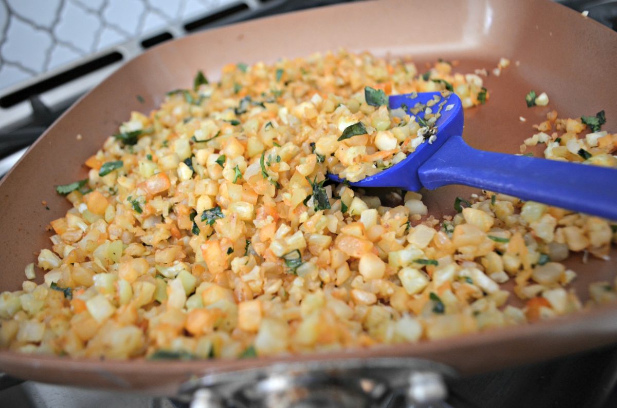 Cauliflower Cilantro Lime Rice