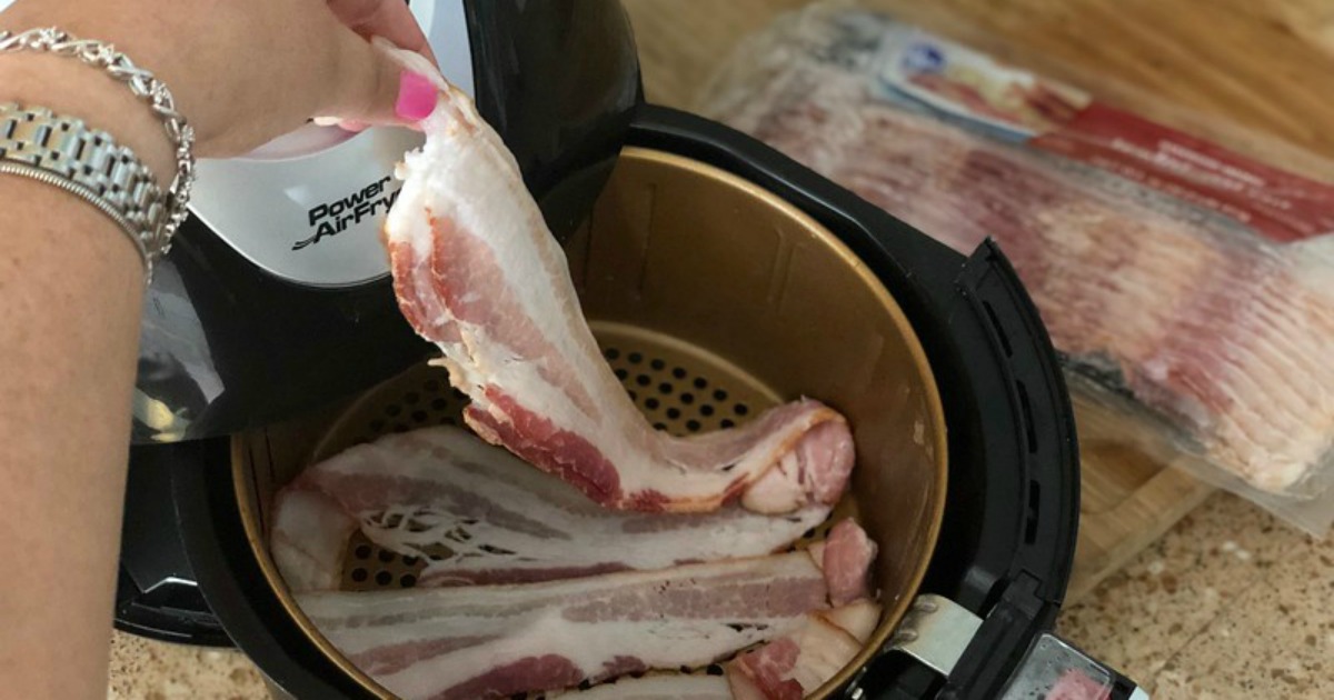 bacon in an air fryer