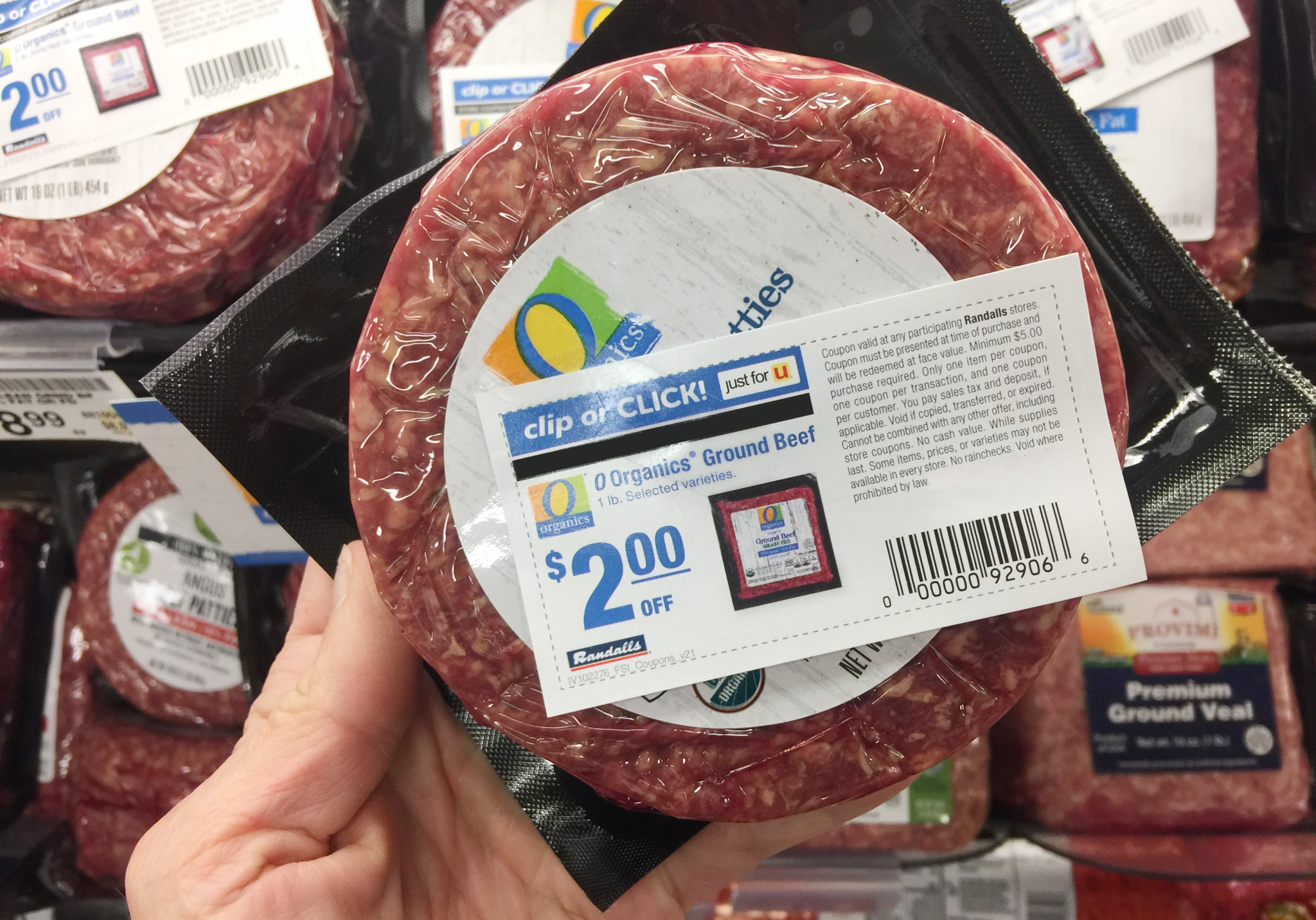 cheapest meat find ground beef with coupon attached