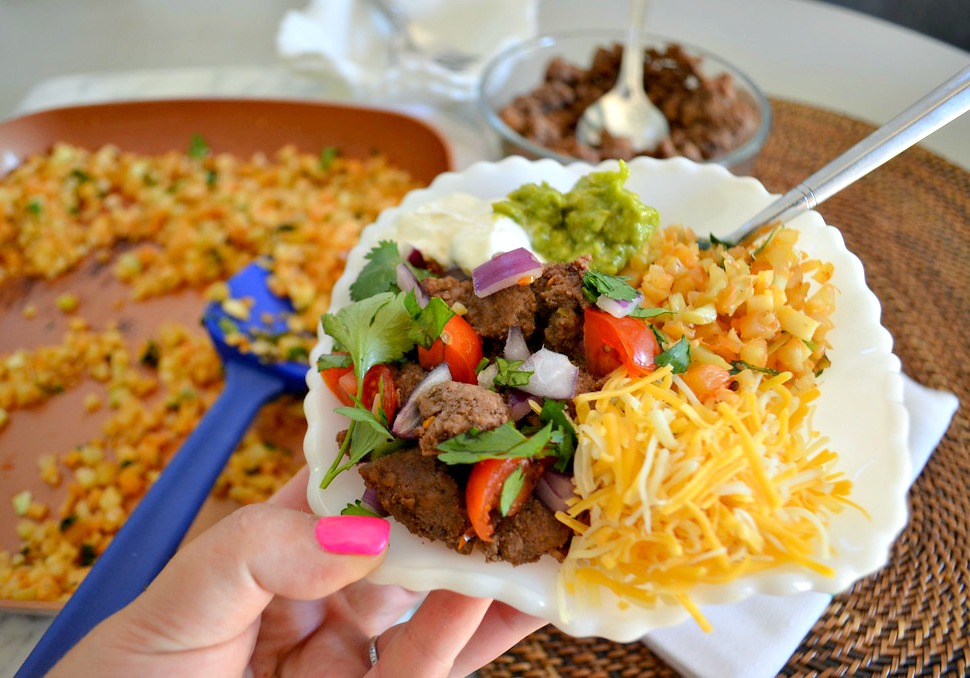 easy mexican burrito bowl