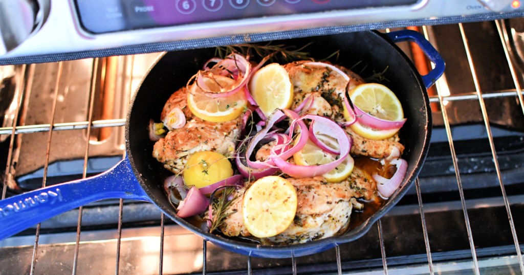 roasted lemon chicken in the oven