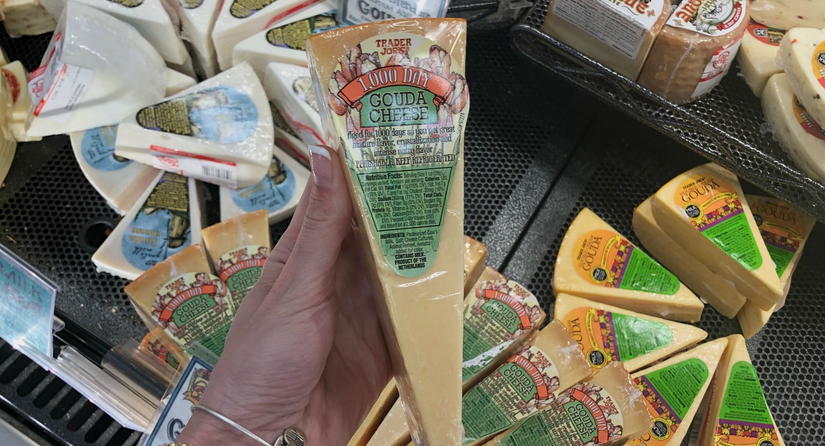 best trader joe's low carb food finds — 1000 day aged gouda