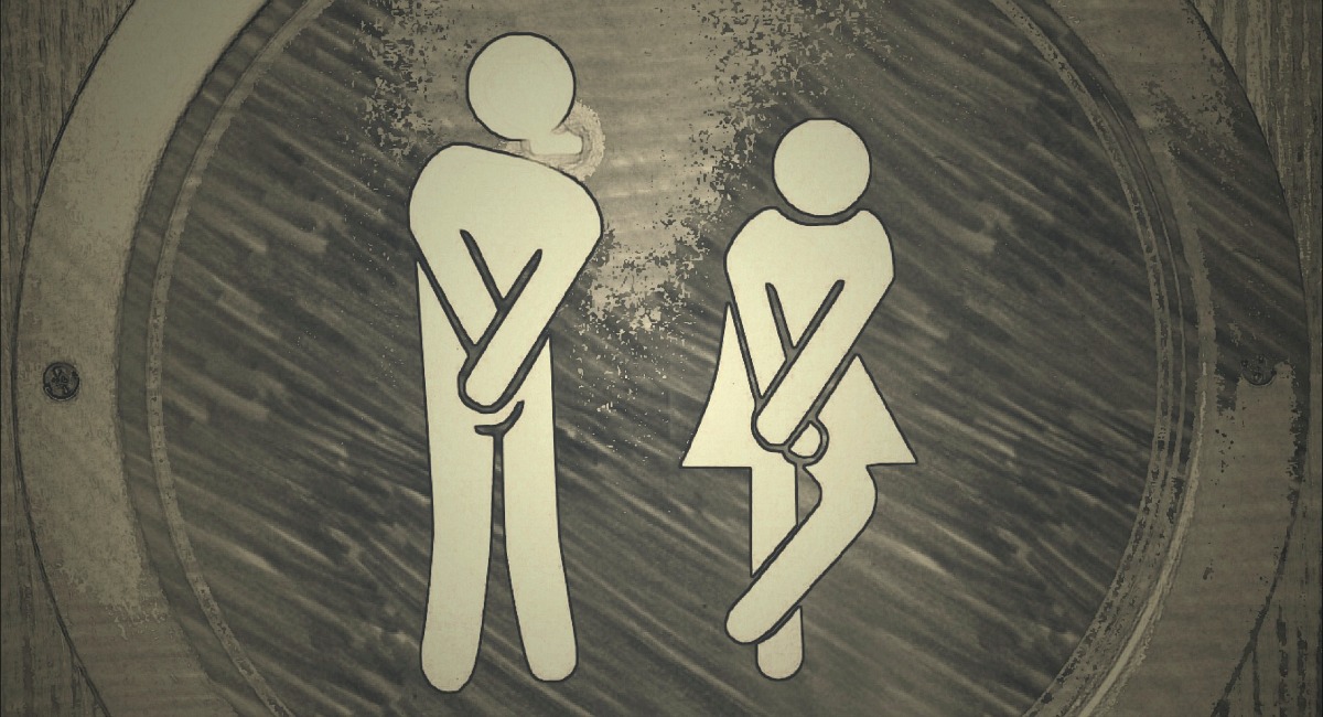 constipation tips on keto — funny bathroom sign
