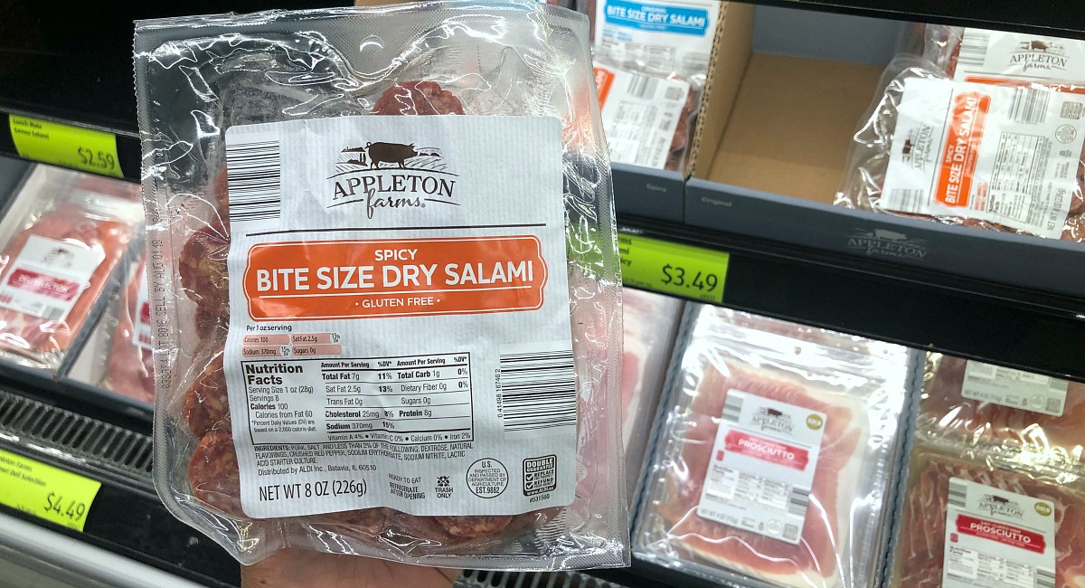 bite size dry salami