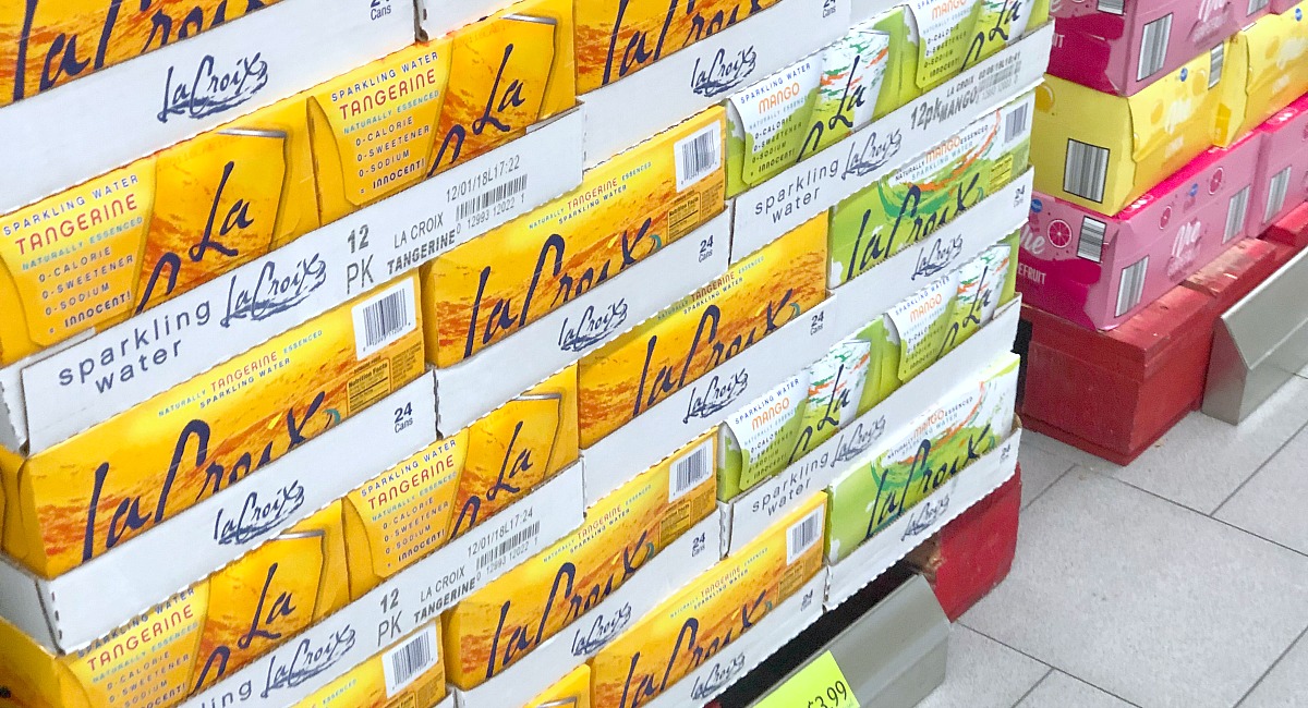 la croix seltzer water 12-packs at aldi