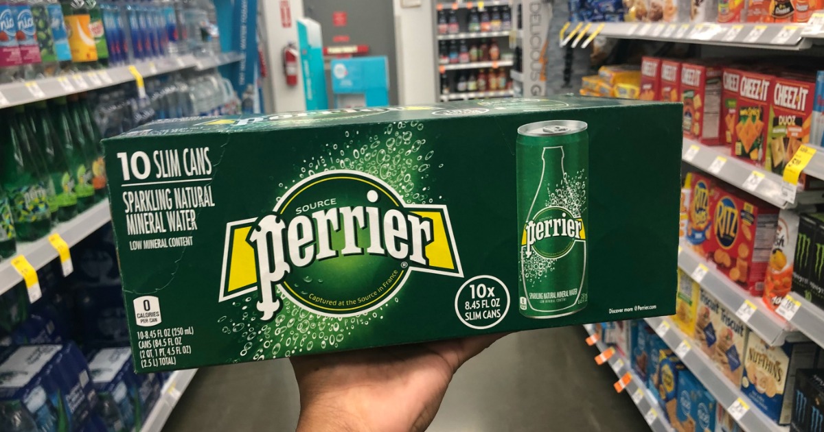 perrier sparkling water coupon - box of Perrier