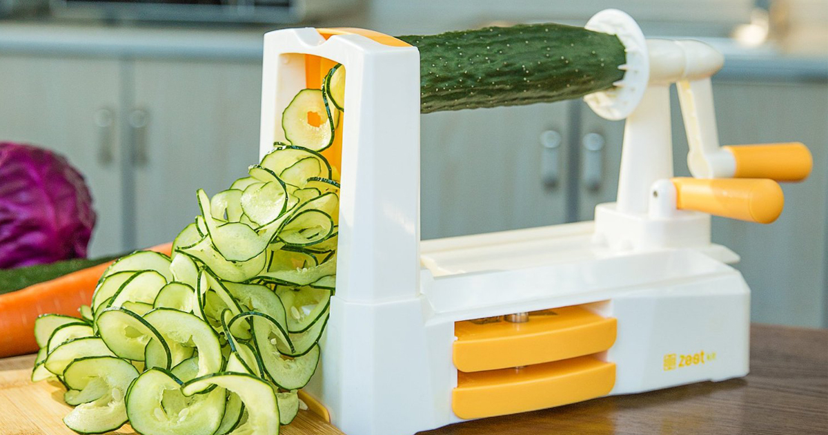  Spiral Vegetable Slicer Only $13.71 (Regularly $30) – Make