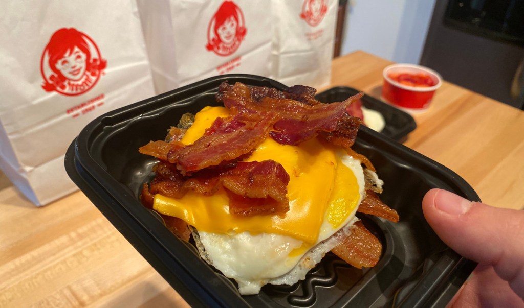 wendy's baconator breakfast