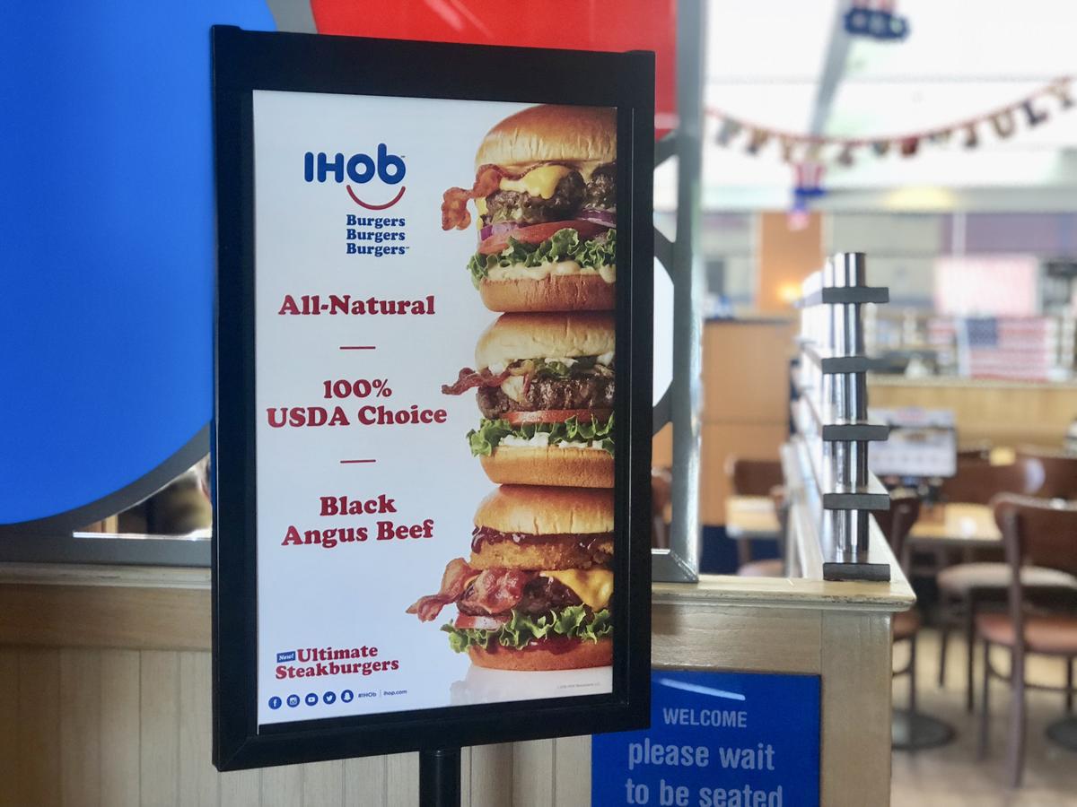 ihop burgers keto – ihob marketing sign