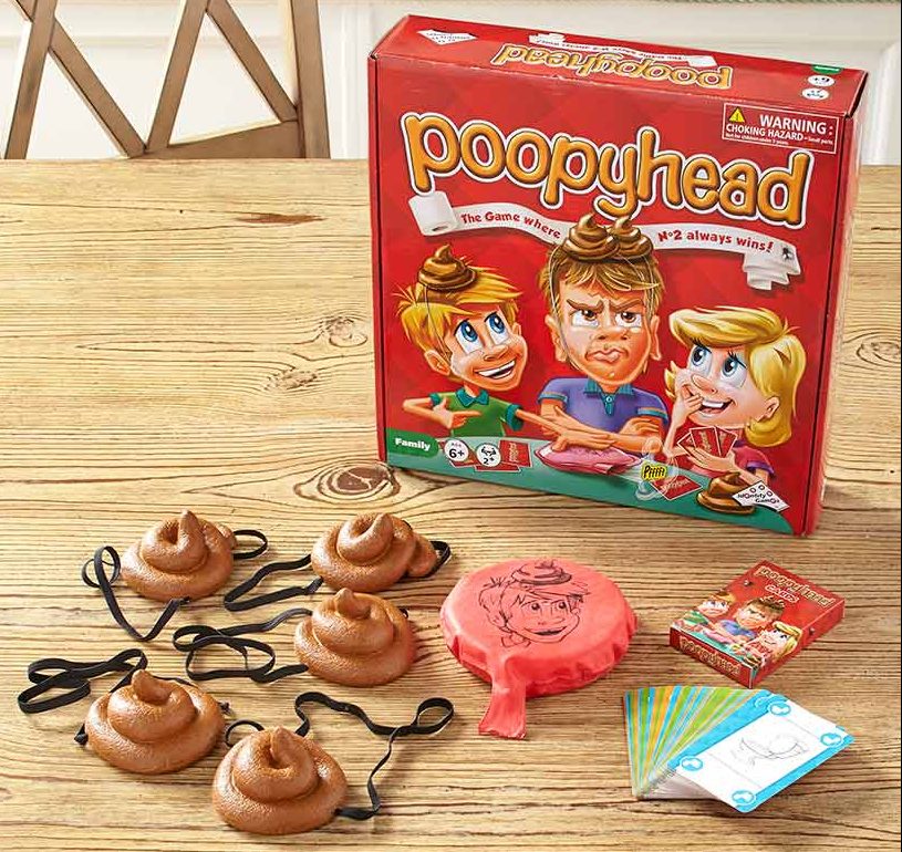 favorite poop related products - Poopyhead card game