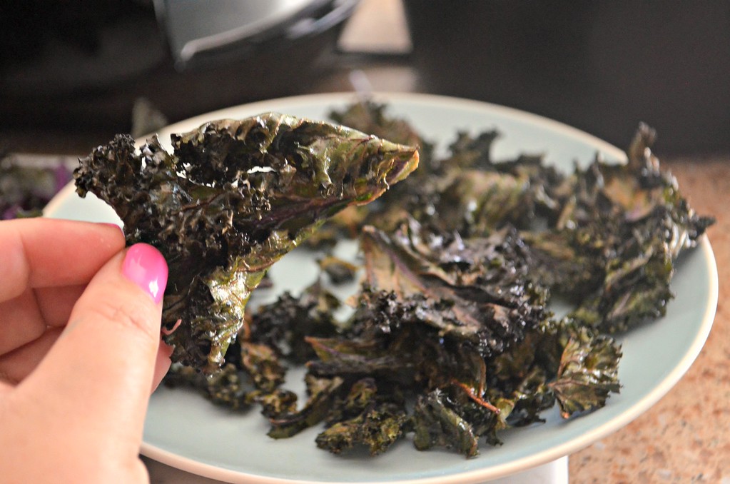 air fryer kale chips