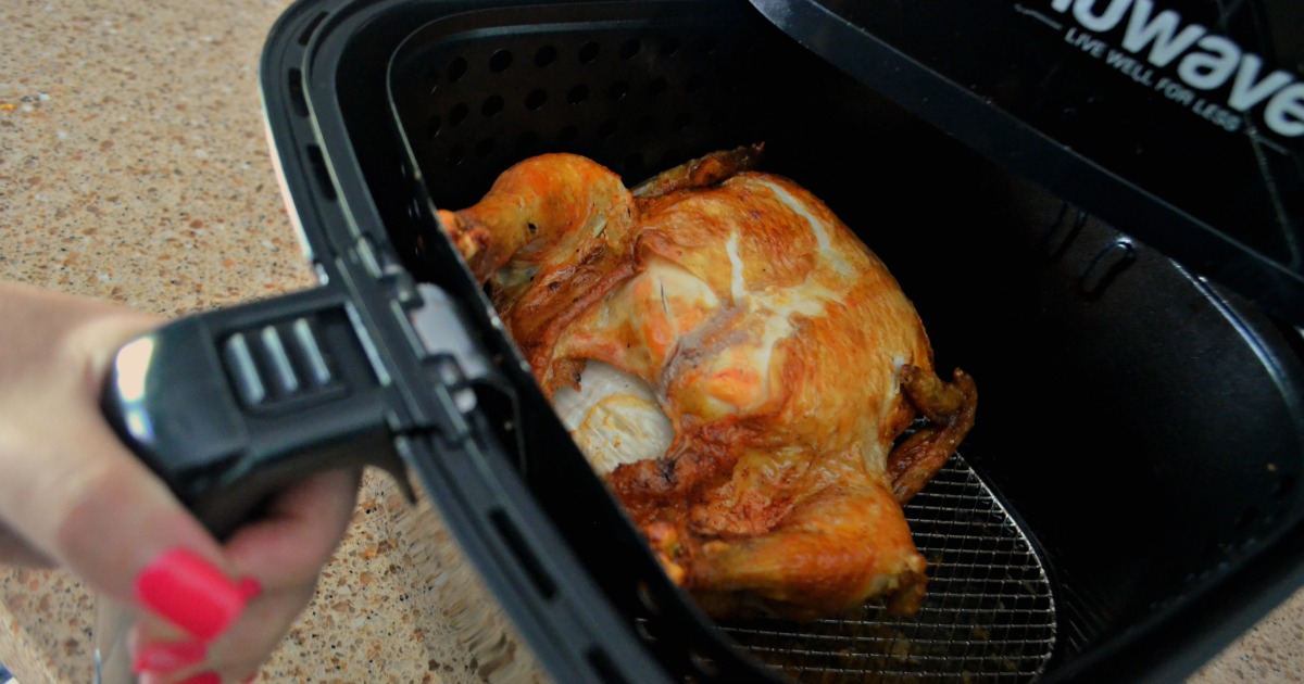 Whole Chicken Cooked in Air Fryer Keto