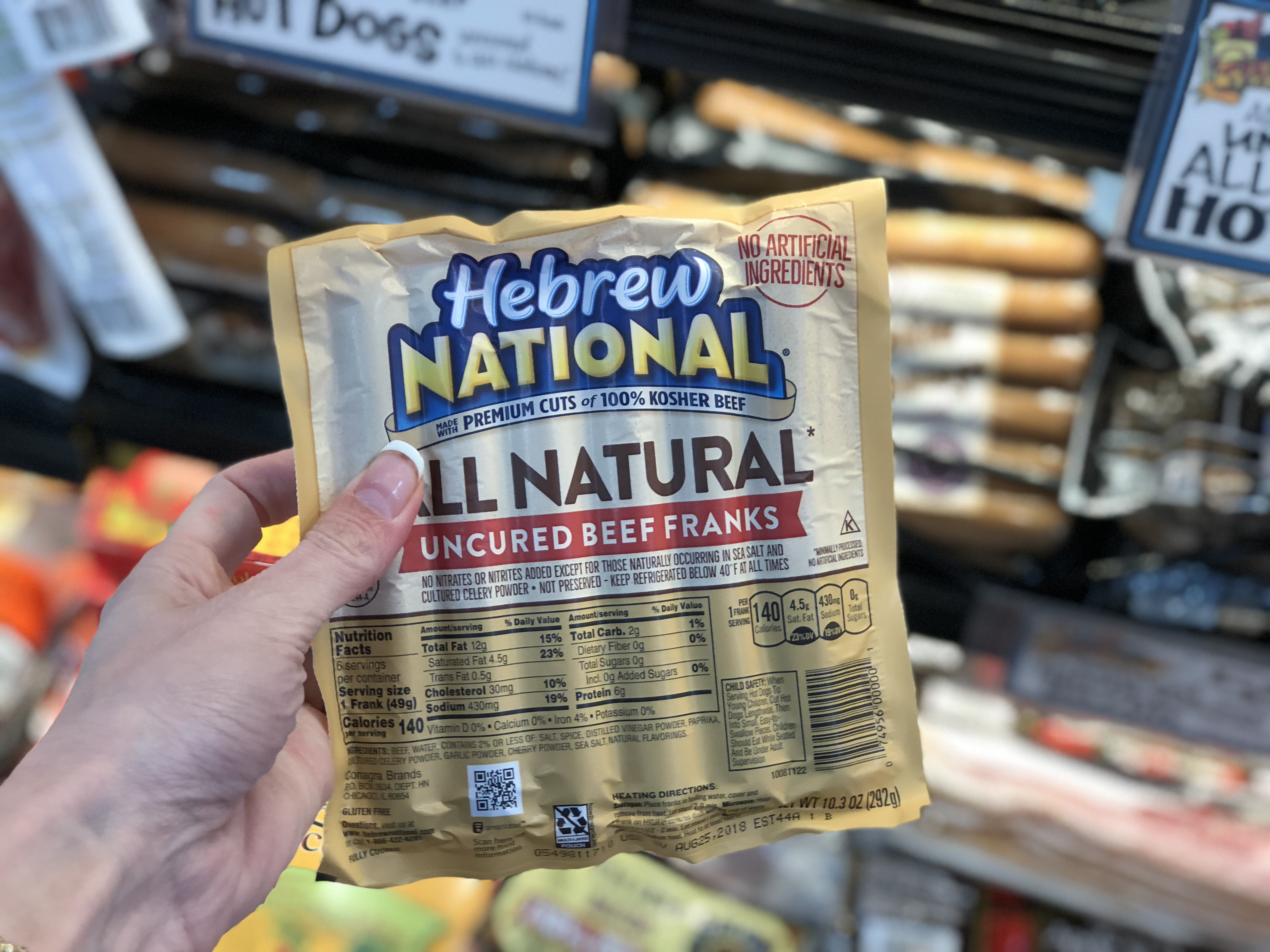 keto and low-carb hot dogs, sausages, and brats – Trader joes hebrew national franks