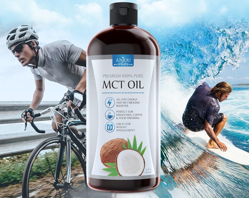 Anjou Oil helps boost performance in sports and more - Amazon deal premium MCT Anjou Oil