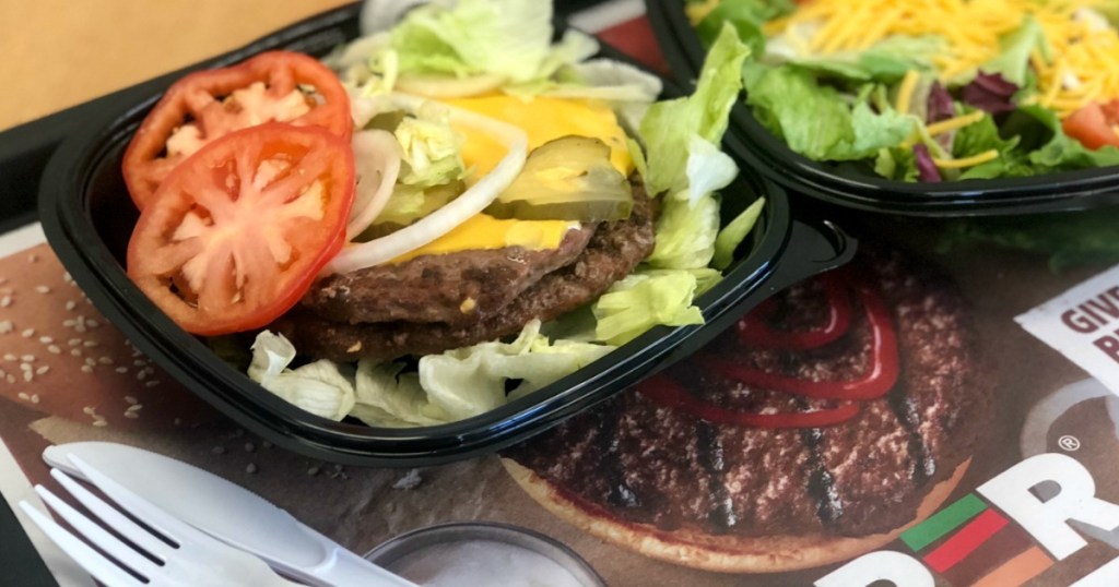 Keto Burger King Meal