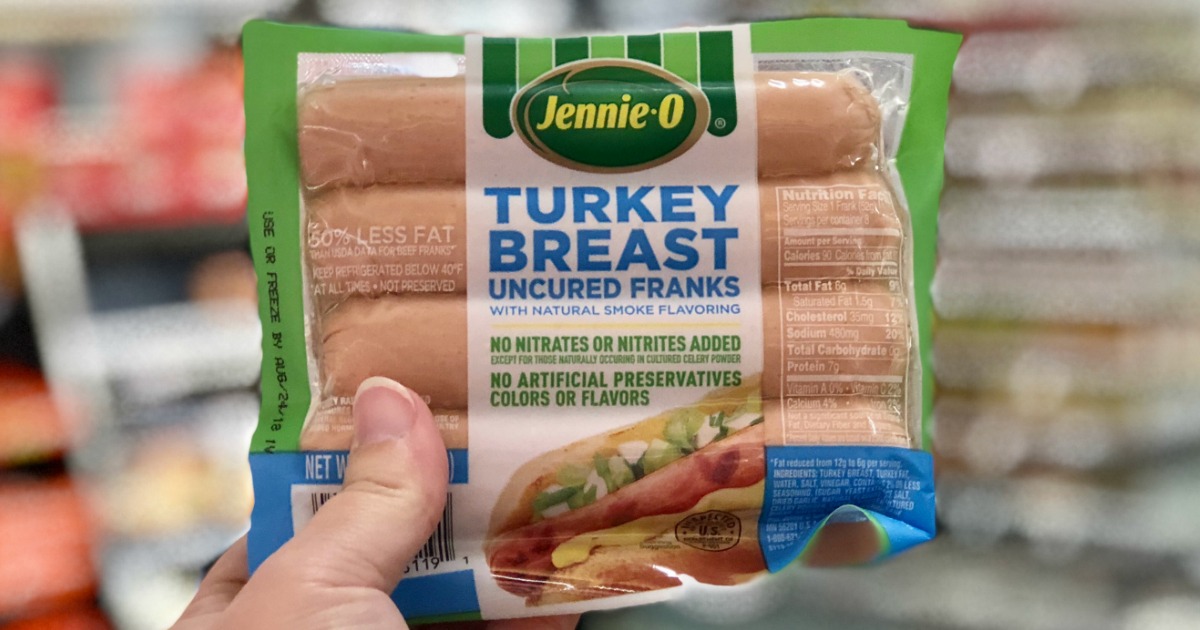 jennie-o turkey breast franks deal from Target - the franks
