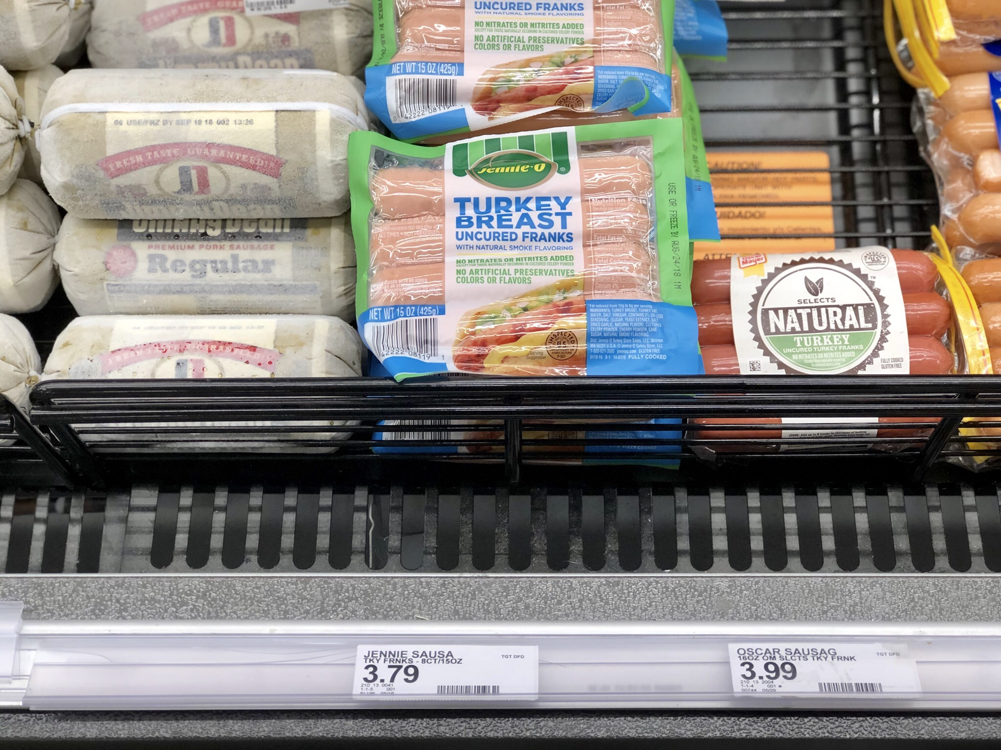 Target Deal JennieO Turkey Breast Franks + Burgers