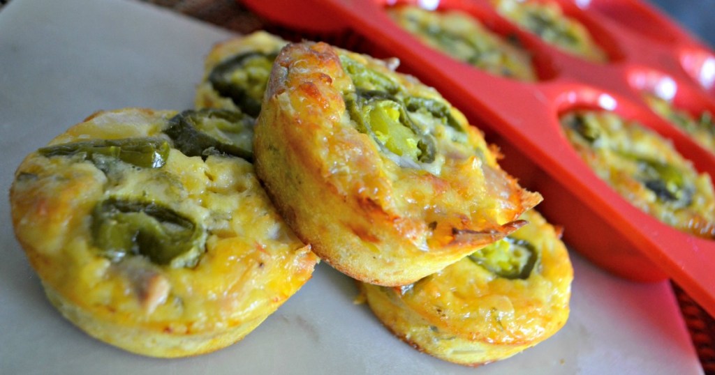 keto tuna melt egg muffin cups