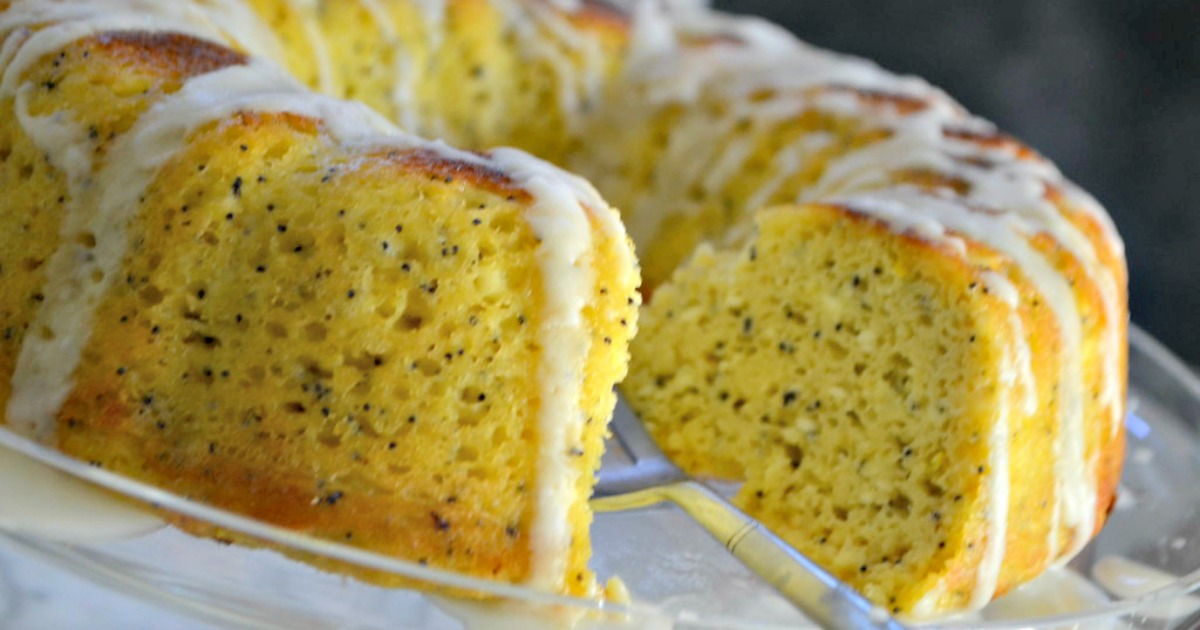 Our Family Fave is This Keto Lemon Poppy Seed Bundt Cake