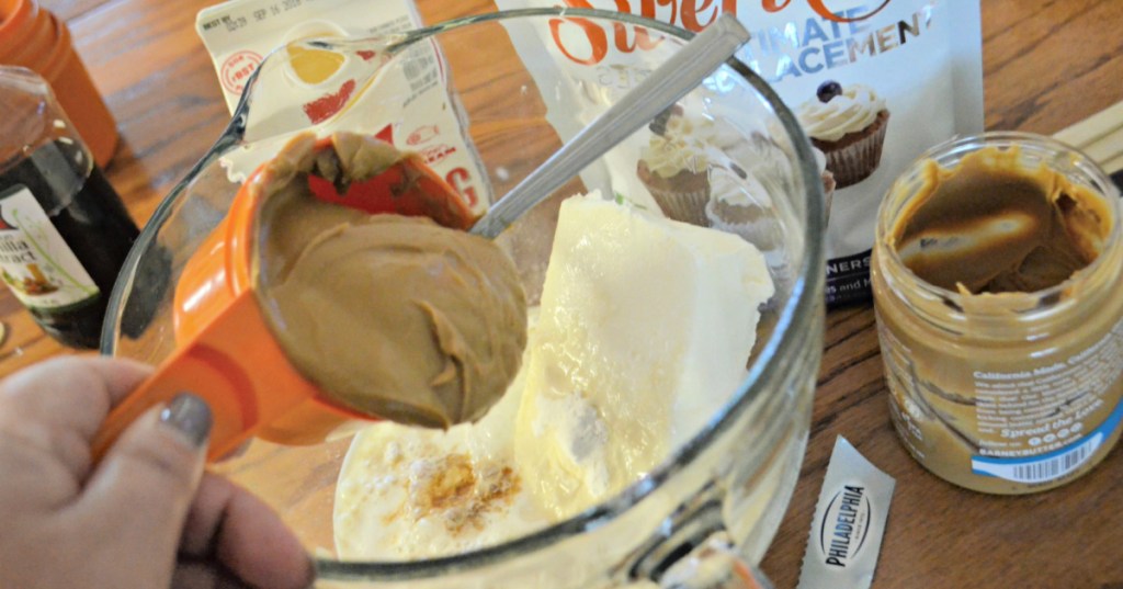 making keto almond butter pops