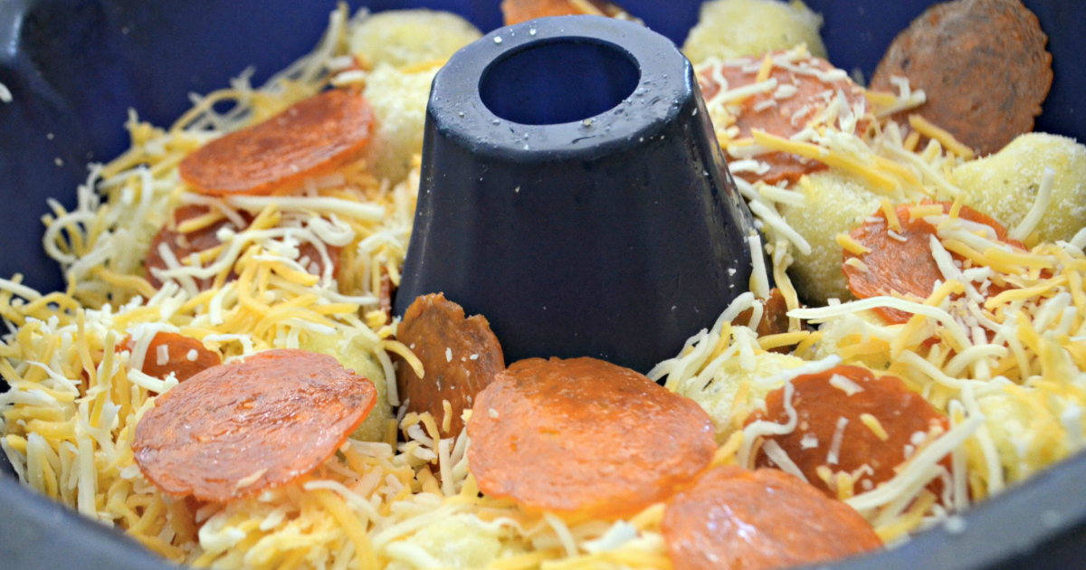 Keto football recipe ideas like this pull apart pizza