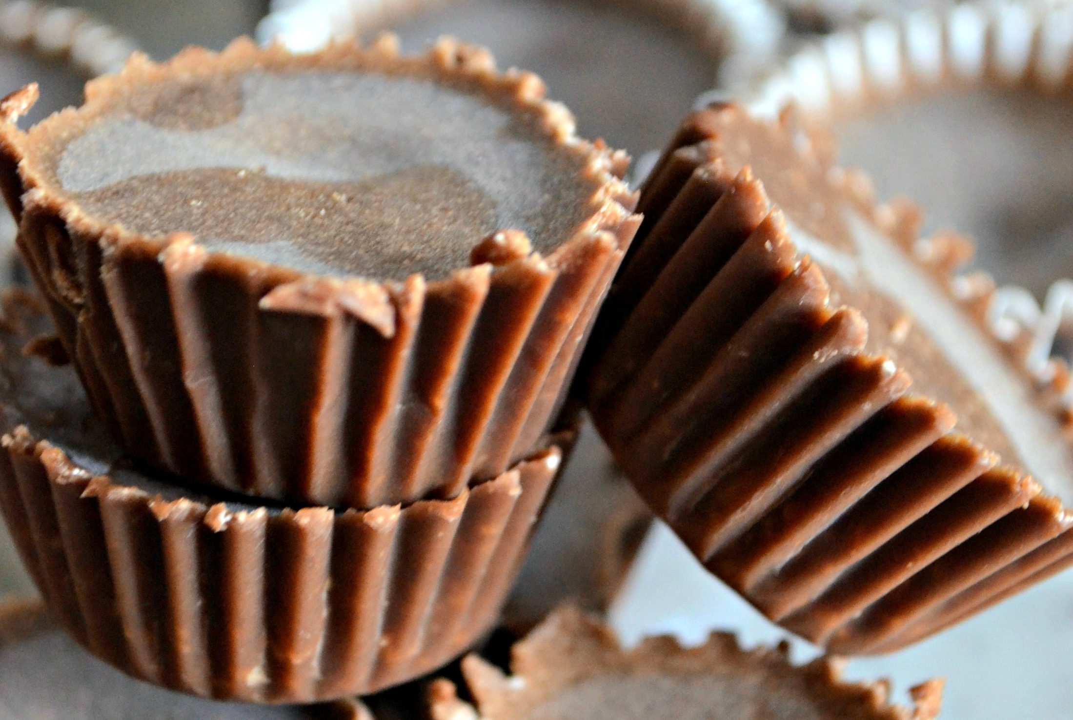 Make keto football recipes and ideas like these Peanut Butter Chocolate Fat Bombs