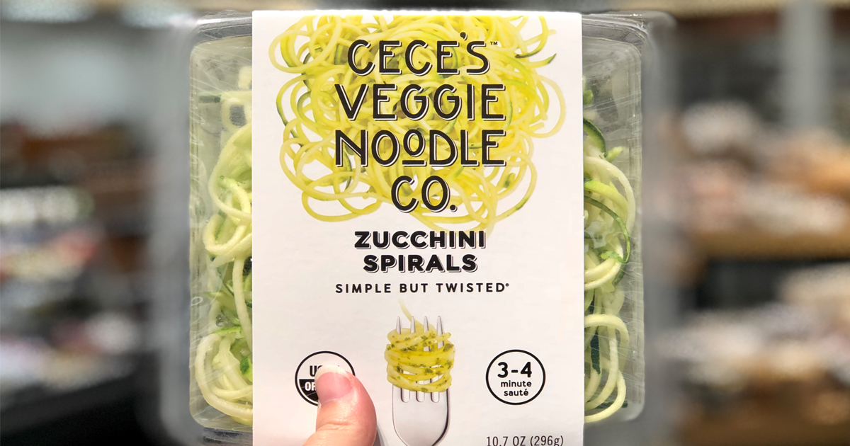 Get this target deal on Cece's veggie noodle spirals like the one pictured