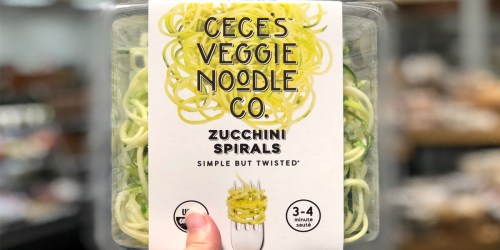 Great Deal on Cece’s Veggie Noodle Co. Zucchini Spirals at Target