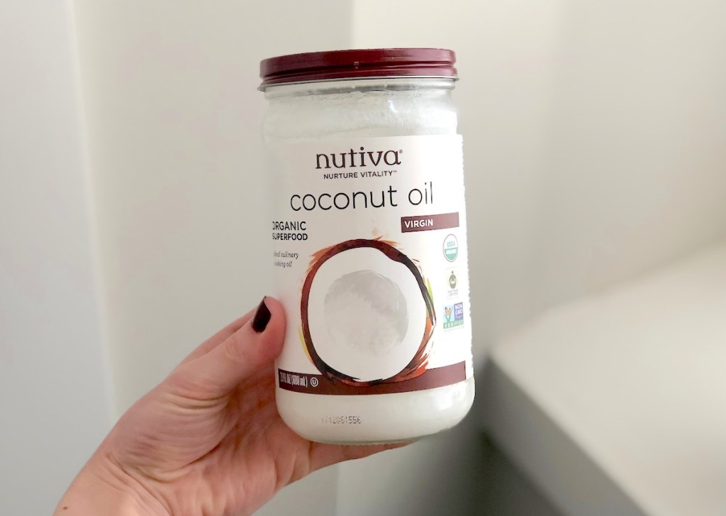 jar of coconut oil