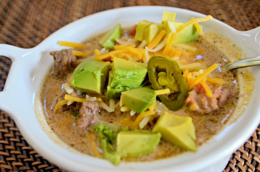 keto taco soup