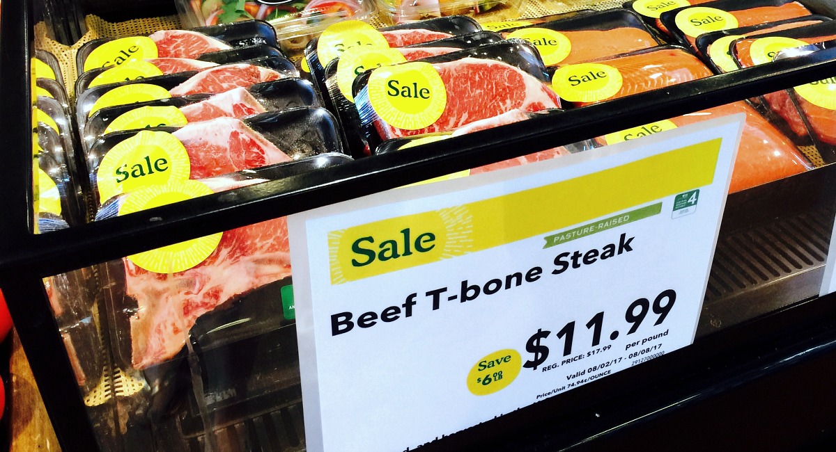best keto shopping tips for finding meat – t bone steak sale at whole foods