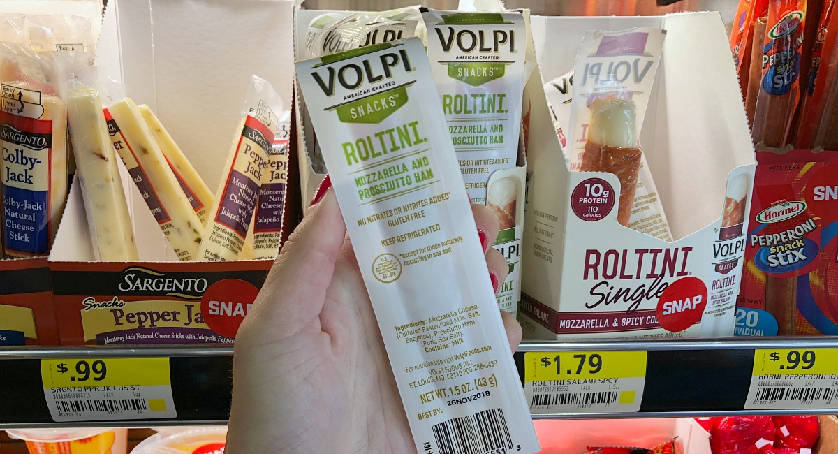 gas station keto-friendly snacks gas – volpi proscuitto and mozzarella roll up stick