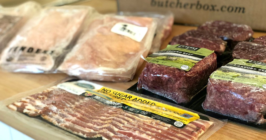 Butcher Box premium meats