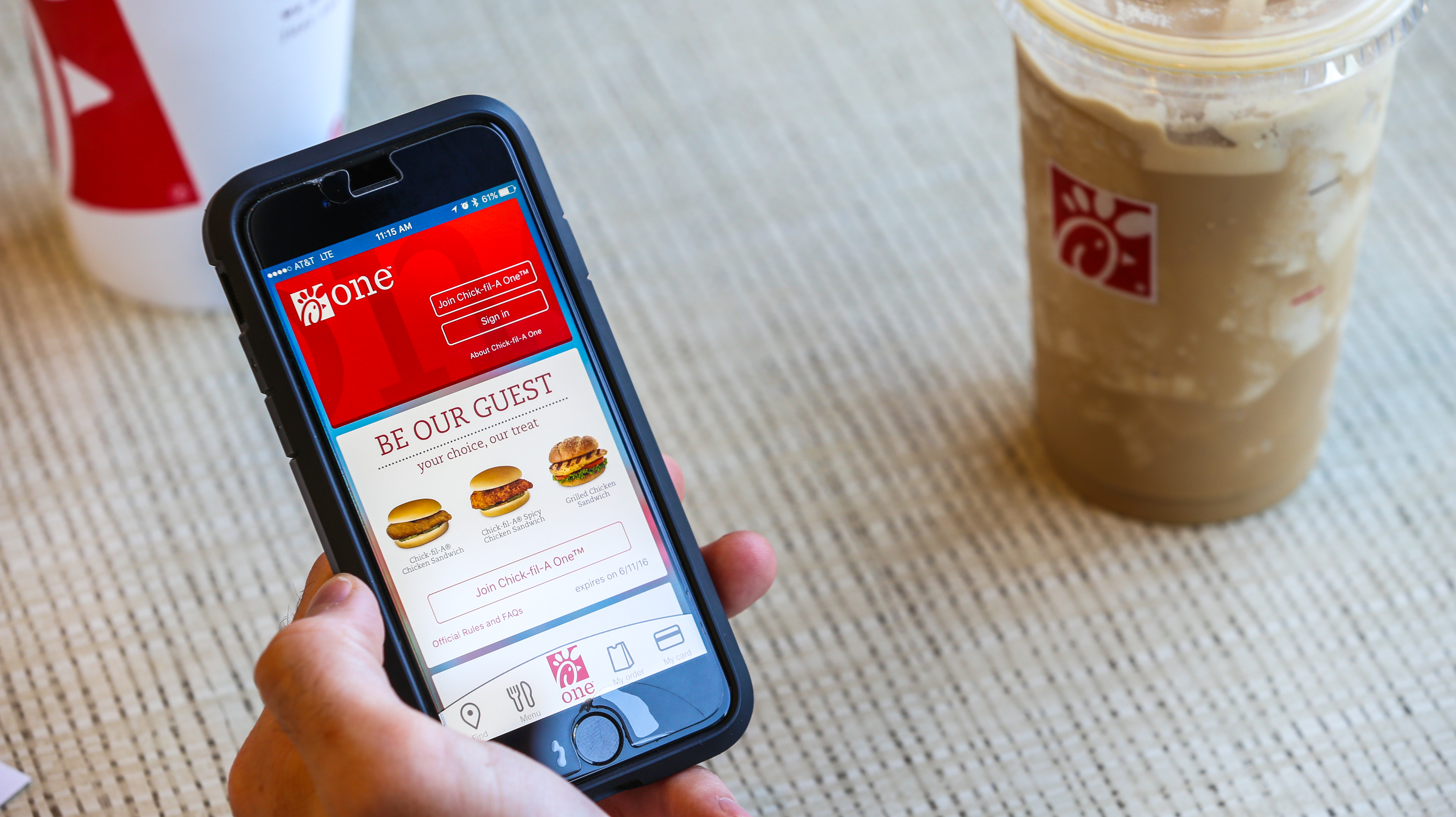 Get free chick-fil-a grilled chicken nuggets when you download this Chick-fil-A One app