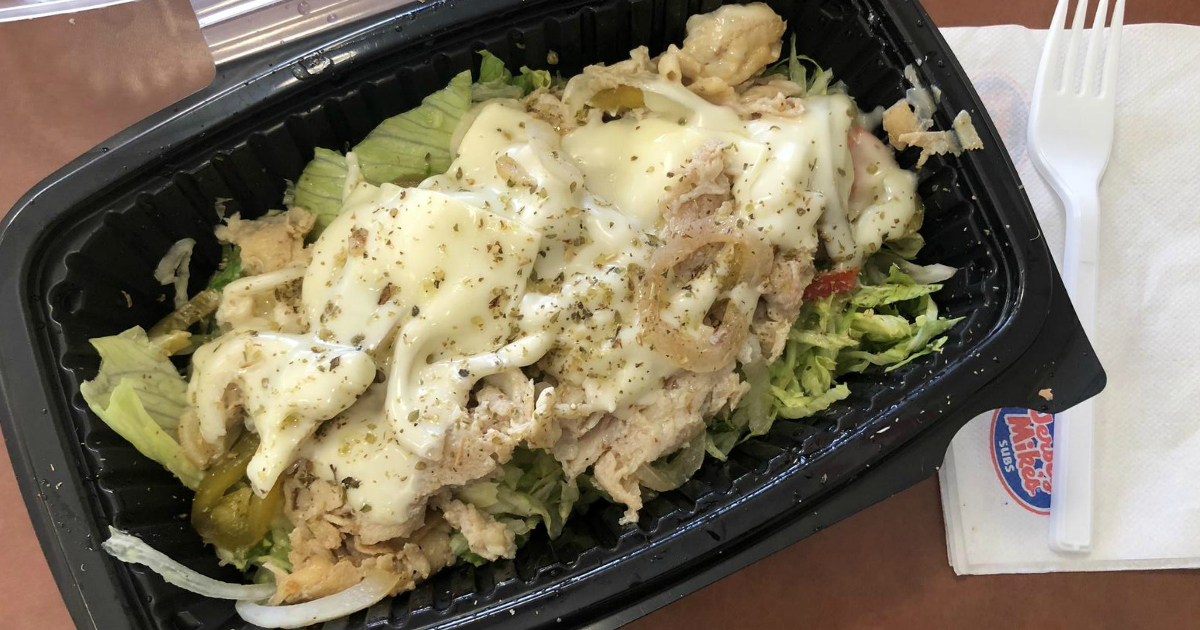 jersey mike's sub in a tub keto