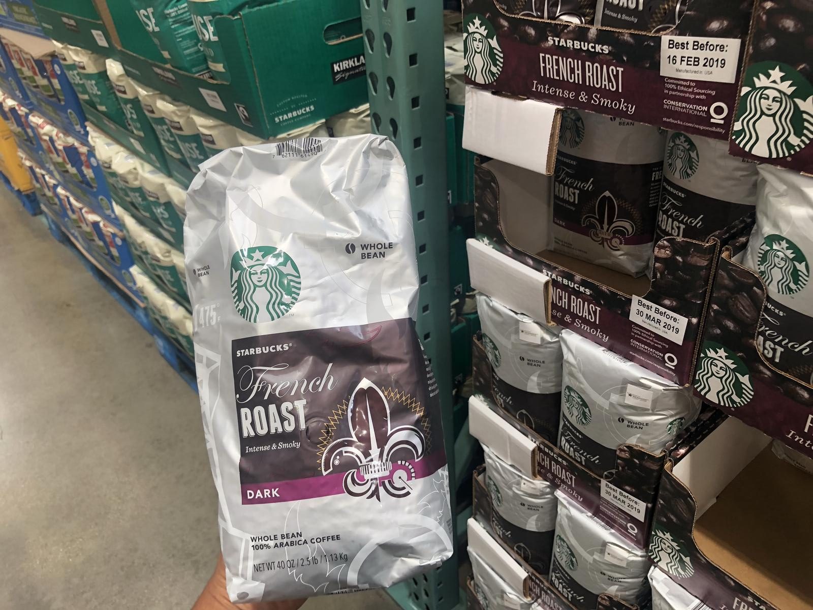 keto costco deals September 2018 – Starbucks French Roast coffee at Costco Hip2Keto
