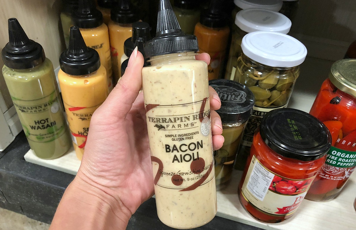 home goods keto foods include this bacon aioli