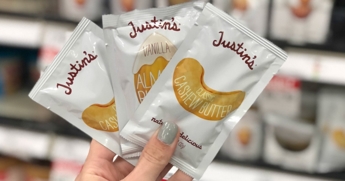 This keto target deal is for these justin's almond butter squeeze packs