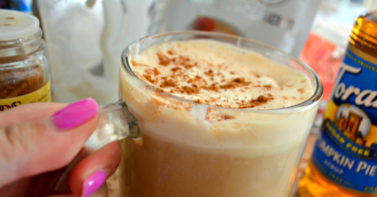 keto-friendly pumpkin spice latte